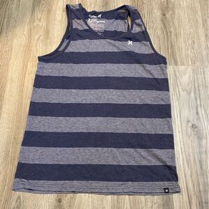Hurley Tank Top Shirt Mens Size M Sleeveless Blue